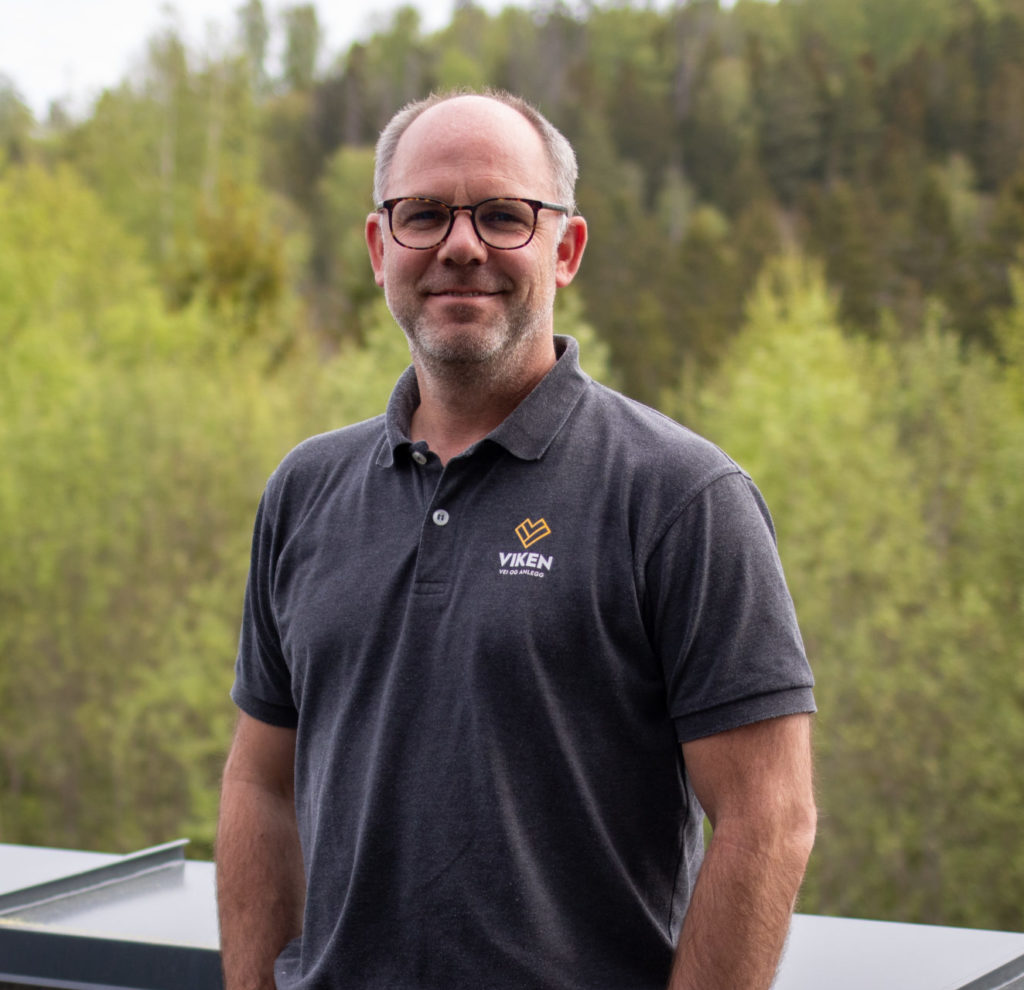 Daglig leder i Viken Vei og Anlegg, Fredrik Olsen